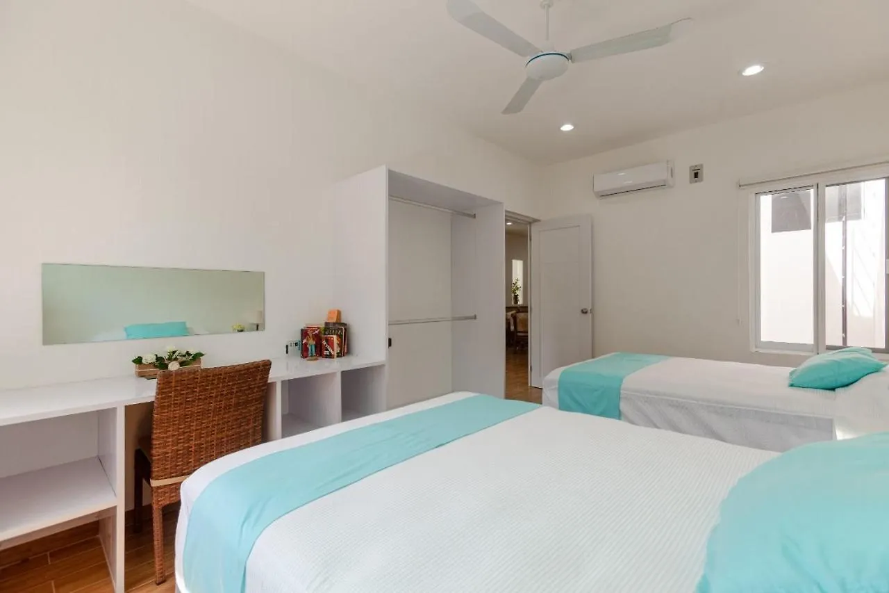 Luxury Puerto Morelos Cancun Home - 3 Double Rooms Messico