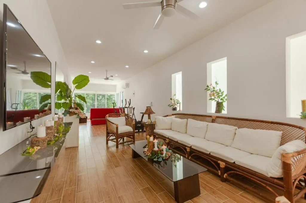 Luxury Puerto Morelos Cancun Home - 3 Double Rooms Messico