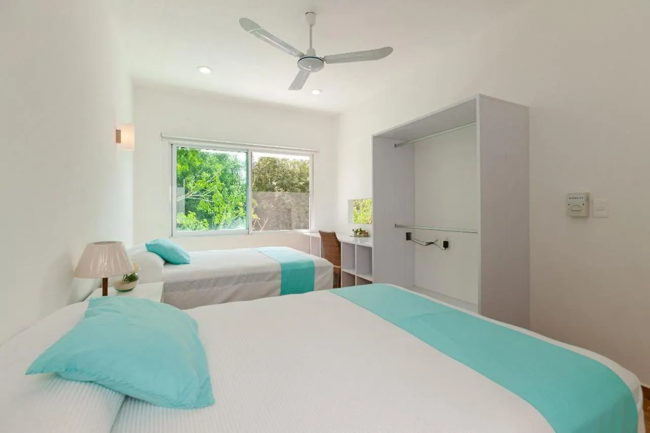 Luxury Puerto Morelos Cancun Home - 3 Double Rooms